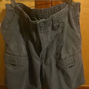 Men's Cargo Shorts in Charcoal Gray